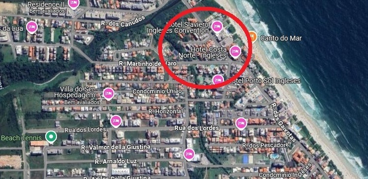 Ubicación del Dúplex Gaivotas en mapa