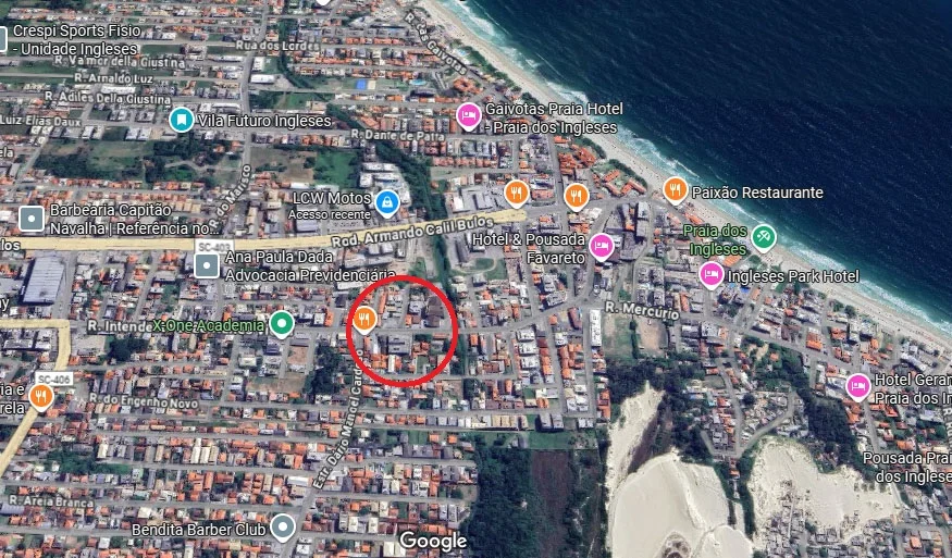 Ubicación de Casa Amarilla en mapa