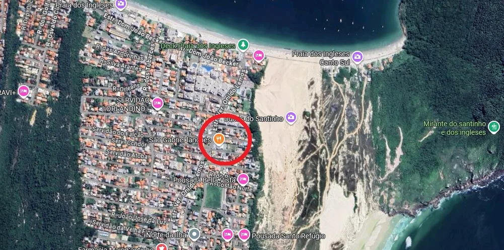 Ubicación del Apartamento a 350m de playa en mapa
